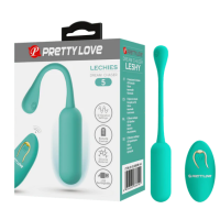 Pretty Love Dream Chaser: Lechies Vibrating Egg with Remote (Seafoam)